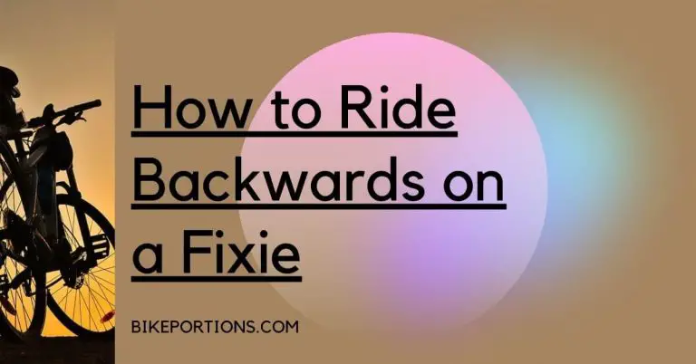 How to Ride Backwards on a Fixie