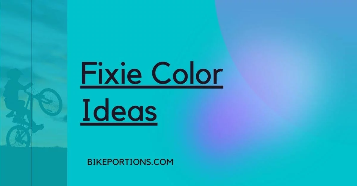 Fixie Bike Color